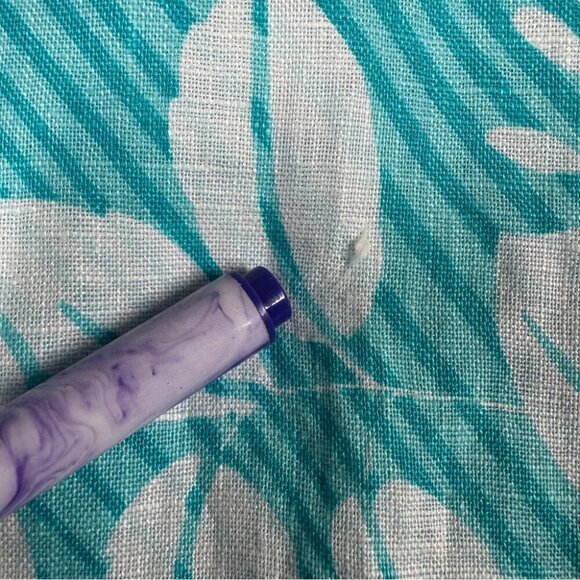 Windsmoor Boho Women's Linen Floral Core Teal Sleeveless Top Size 12 - Picture 7 of 15